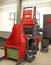 Druckluftstrahlanlagen Muldenbandchargenanlage Injektor