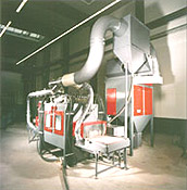 Druckluftstrahlanlagen Banddurchlaufanlagen Injektorprinzip